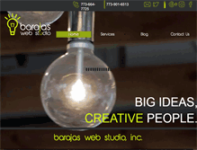 Tablet Screenshot of barajaswebstudio.com